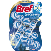 Bref Spa Moments Vitality WC block for long-lasting freshness and hygiene of your toilet 3 x 50 g
