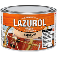 Lazurol S1119 boat varnish resistant varnish for wood colorless, satin 375 ml