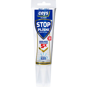 Ceys Stop Mold sanitary silicone, white, tube 125 ml Ceys Stop Mold sanitary silicone, white, tube 125 ml