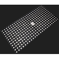 Domino interior doormat rubber 50 x 100 x 1.6 cm