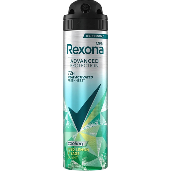 Rexona Men Advanced Protection Cooling Iced Lemon and Sage Antiperspirant for Men 150 ml