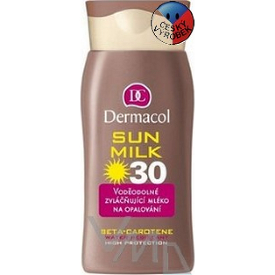 Dermacol Sun Milk SPF30 waterproof moisturizing suntan lotion 200 ml