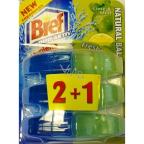 Bref Duo Active Extra Clean & Fresh Lime & Mint Toilet Gel Refill 3 x 60 ml