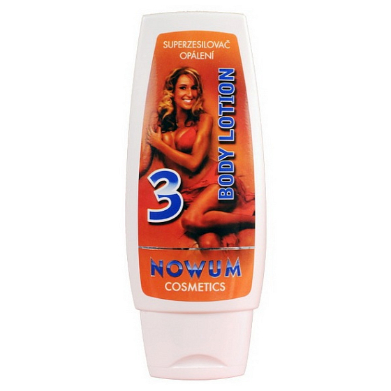 Nowum 3 solar body lotion with 55 ml superamplifier