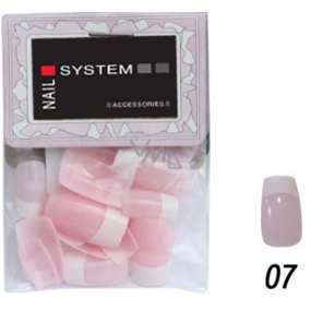 Nail System artificial nails 20 pieces pink NS FMN