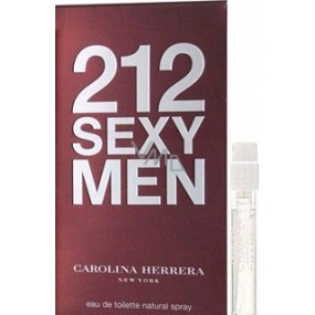 Carolina Herrera 212 Sexy Men Eau de Toilette for men 1,5 ml with spray, vial