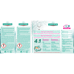 Sanytol dishwasher tablets 4 in 1 with disinfection, 40 pcs Sanytol dishwasher tablets 4 in 1 with disinfection, 40 pcs