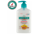 Sanytol Nourishing Almond Milk & Motherwort Disinfectant Soap, 250 ml with dispenser