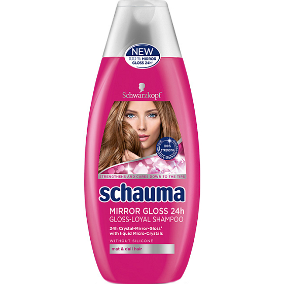 Schauma Mirror Gloss 24h shampoo for hair without shine 400 ml