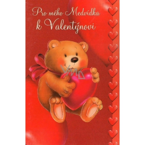 Nekupto Greeting Card For My Teddy Bear, G