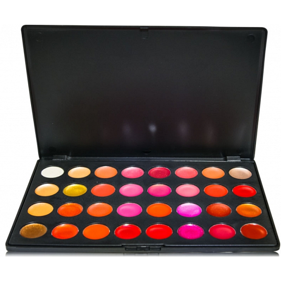 Be Chic! Lovely Lips Palette palette of 24 lip glosses