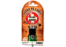 Nekupto Nerezová zátka na víno 001 První pomoc