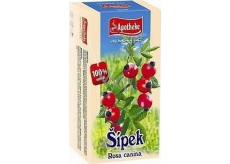 Apotheke Rosehip fruit tea 20 x 2.5 g