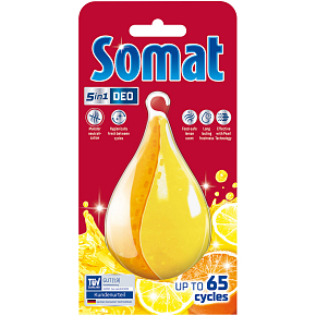 Somat Dishwasher Freshener Deo Duo Perls Lemon & Orange, 17 g