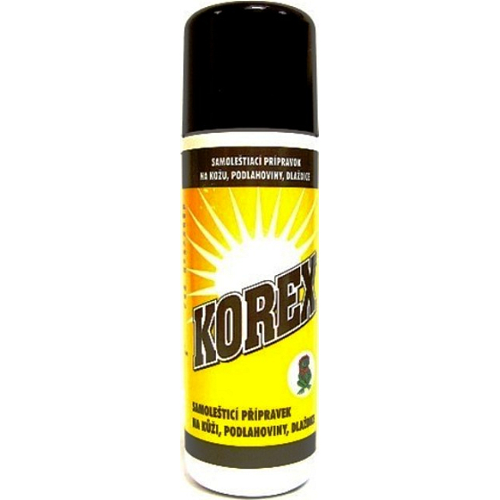 Korex self-polishing wax emulsion for leather, flooring, tiles 200 ml