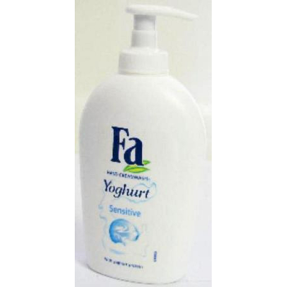 Fa Sensitive liquid soap with a 300 ml dispenser