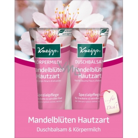 Kneipp Almond flowers shower gel 200 ml + body lotion 200 ml, cosmetic set
