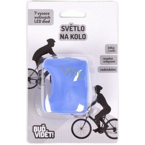 Albi Be seen! Bicycle light blue 7 LEDs