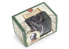 Albi Great Minds Socrates metal puzzle 4.8 x 4.8 x 7.6 cm