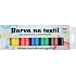 Kreativ Colour Textile Paints - dark and colored material, set of 7 colors 20 g + 2 stencils 6.5 x 2 cm