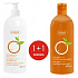Ziaja Orange butter moisturizing body lotion 400 ml + shower gel 500 ml, duopack
