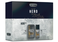 Str8 Hero toaletní voda pro muže 50 ml + deodorant sprej 150 ml, dárková sada