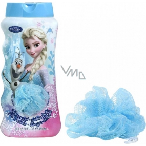 Disney Frozen shower gel with washcloth for children 450 ml
