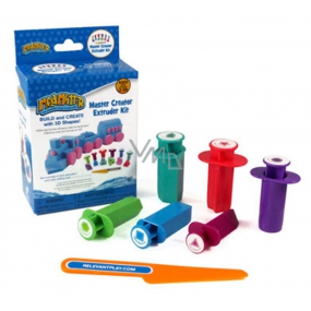 Mad Mattr Kinetic Sand Modeling Creative Master Set of 6 Cutters