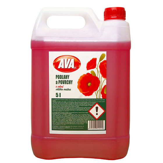 Ava Poppy universal liquid cleaner for floors and other washable surfaces 5 l