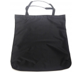 Shopping bag black with tube 41 x 38 x 4 cm 9944