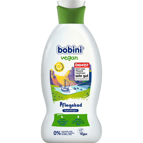 Bobini Vegan hypoallergenic bath foam for babies from day 1 of birth 330 ml