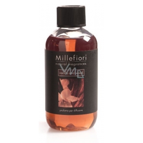 Millefiori Milano Natural Vanilla & Wood - Vanilla and Wood Diffuser refill for incense stalks 250 ml