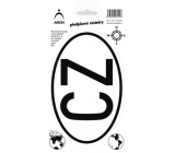 Arch Car sticker prescription CZ 12.5 x 23 cm
