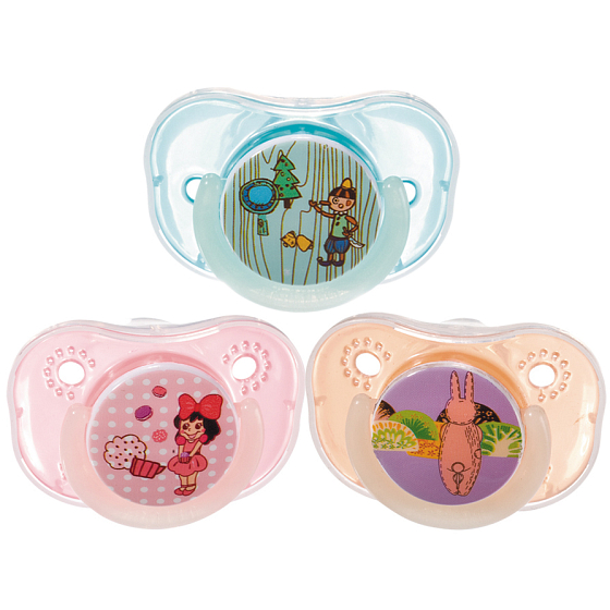 Baby Farlin Chu Chu Silicone Pacifier 6+ Months 1 Piece