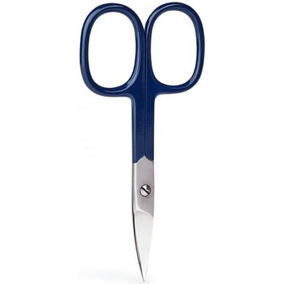 Diva & Nice Manicure scissors wide, curved colored 9.5 x 4.5 cm