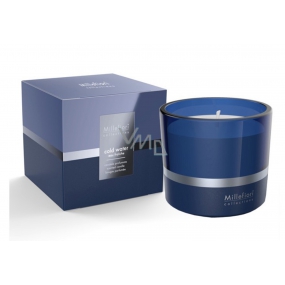 Millefiori Milano Sleek Elegance Cold Water - Cold water Scented candle burns for up to 60 hours 180 g