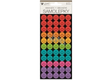Room Decor Stickers smileys 6 sheets / 300 pieces 9,5 x 21 cm