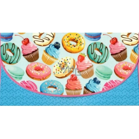 Nekupto Greeting card envelope for money Donuts, K 3538