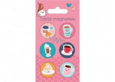 Albi Set of Coffee Magnets 6 pieces