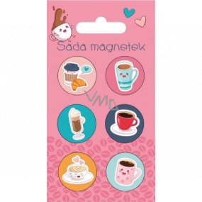 Albi Set of Coffee Magnets 6 pieces