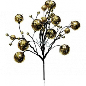 Twig with golden balls