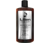 Lilien Men-Art Beard & Hair & Body Shampoo White shampoo for beard, hair and body with Aloe Vera and Panthenol 250 ml