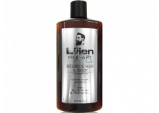 Lilien Men-Art Beard & Hair & Body Shampoo White shampoo for beard, hair and body with Aloe Vera and Panthenol 250 ml