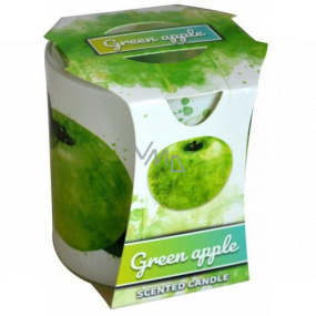 Admit Verona Green Apple - Green apple scented candle in glass 90 g
