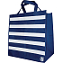 Shopping fabric bag stripes 34 x 36 x 22 cm