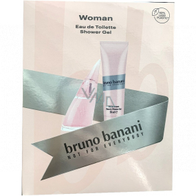Bruno Banani Woman eau de toilette 30 ml + shower gel 50 ml, gift set for women