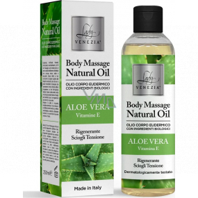 Lady Venezia Body Massage Natural Oil Aloe Vera Body Massage Natural Oil with Aloe Vera 250 ml