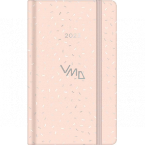 Albi Pocket Diary 2023 with rubber band Pink 15 x 9,5 x 1,3 cm