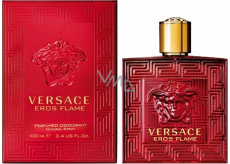 Versace Eros Flame perfumed deodorant glass for men 100 ml