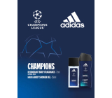 Adidas UEFA Champions League Edition VIII perfumed deodorant glass 75 ml + shower gel 250 ml, cosmetic set for men
